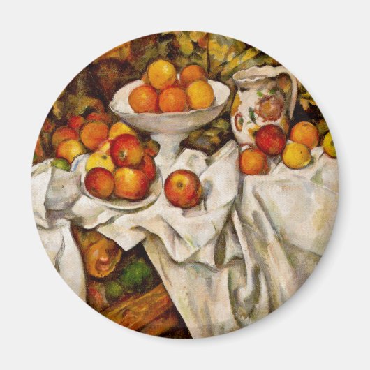 Aimant Paul Cezanne Pommes Oranges Impressionnisme (Devant)