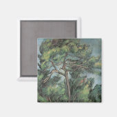 Aimant Paul Cezanne | The Large Pine, c.1889 (Recto/Verso)