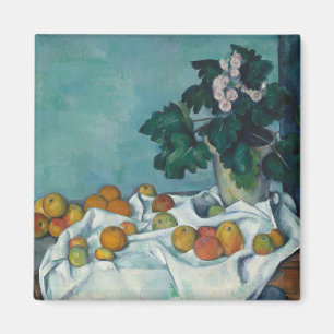 Aimant Paul Cezanne Vie morte avec des pommes et un pot