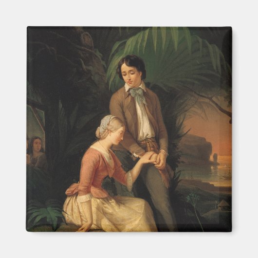 Aimant Paul et Virginie (Devant)