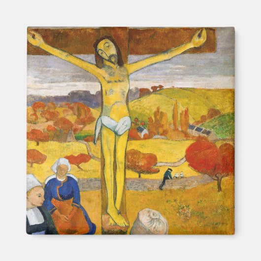 Aimant Paul Gauguin - Le Christ Jaune (Devant)