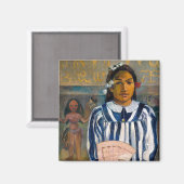 Aimant Paul Gauguin - Les ancêtres de Tehamana (Recto/Verso)