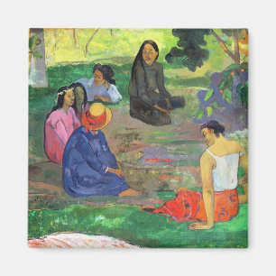 Aimant Paul Gauguin Les Parau Parau, ou conversation,