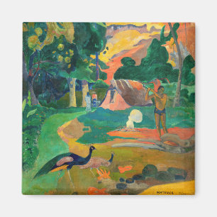 Aimant Paul Gauguin - Paysage aux paions / Matamoe