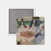 Aimant Paul Gauguin | Rassembleurs d'algues, 1889 (Recto/Verso)