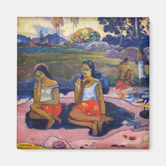 Aimant Paul Gauguin - Source sacrée, Douces Rêves (Devant)