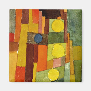 Aimant Paul Klee art : Dans le style de Kairouan