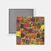 Aimant Paul Klee, Composition cosmique, (Recto/Verso)