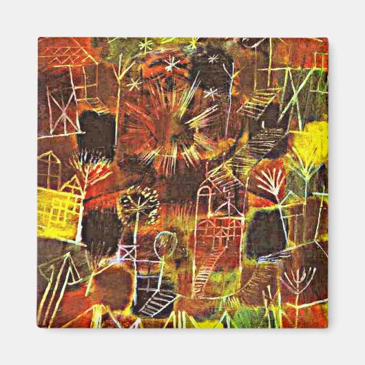 Aimant Paul Klee, Composition cosmique, (Devant)