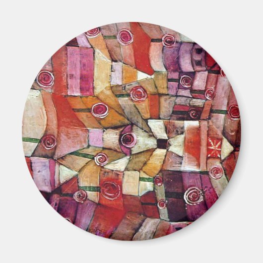 Aimant Paul Klee - Jardin Rose (Devant)