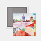 Aimant Paul Klee Vue d'Hammamet (Recto/Verso)