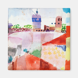 Aimant Paul Klee Vue d'Hammamet