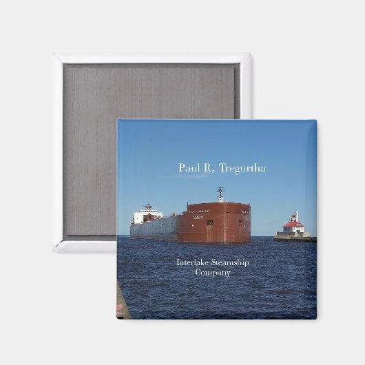 Aimant Paul R. Tregurtha Duluth aimnet (Recto/Verso)