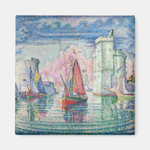 Aimant Paul Signac - Entrée du port de La Rochelle