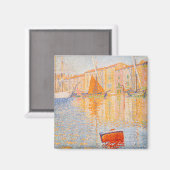 Aimant Paul Signac - La Bouée Rouge, Saint-Tropez (Recto/Verso)