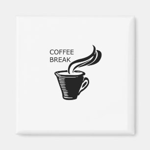 Aimant Pause café