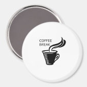 Aimant Pause café (Recto/Verso)