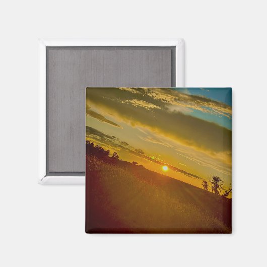 Aimant Pause du soir (Recto/Verso)
