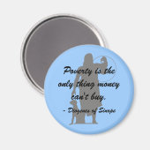 Aimant Pauvreté de la diversité (Recto/Verso)