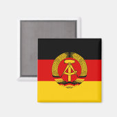Aimant Pavillon de l'Allemagne de l'Est (Recto/Verso)