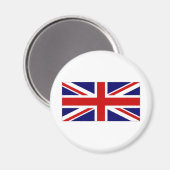 Aimant Pavillon de l'Union du Royaume-Uni Naval Jack (Recto/Verso)