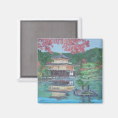 Aimant Pavillon d'or à Kyoto (Recto/Verso)