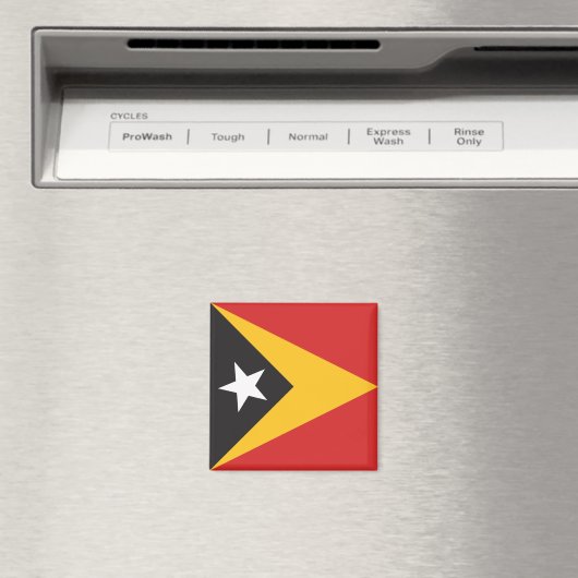 Aimant Pavillon du Timor oriental (In Situ (Lave-vaisselle))