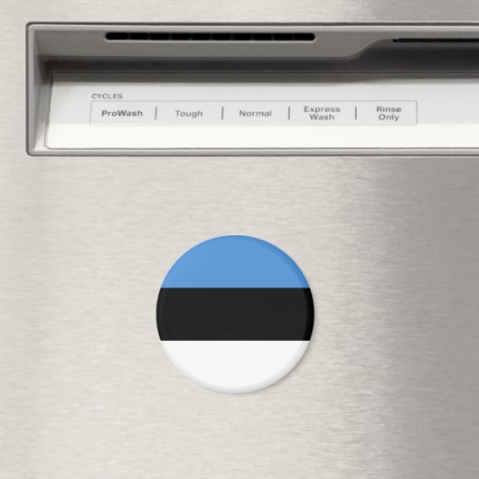 Aimant Pavillon Estonie (In Situ (Lave-vaisselle))