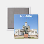 Aimant Pavillon, MOSCOU (Recto/Verso)