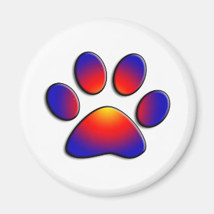 AIMANT PAW COLORÉ
