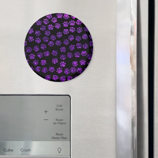 Aimant Paws pourpres, Paws Parties scintillant, Parties s (In situ (réfrigérateur))