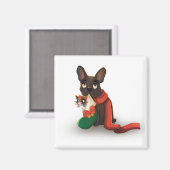 Aimant Pax & Huey Christmas Stocking (Recto/Verso)