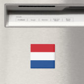 Aimant Pays-Bas Flag, Pays-Bas, Pays-Bas (In Situ (Lave-vaisselle))