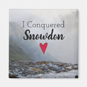 Aimant Pays de Galles conquis Snowdon Landscape Welsh Str