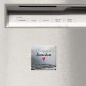 Aimant Pays de Galles Conquis Snowdon Paysage Welsh Strea (In Situ (Lave-vaisselle))