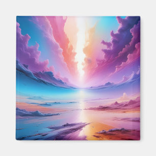 Aimant Paysage Abstrait Sky Space Fond d'écran Arrière -