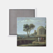 Aimant Paysage avec Aeneas à Delos, 1672 (Recto/Verso)