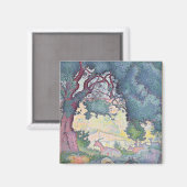 Aimant Paysage avec chèvres, 1895 (Recto/Verso)