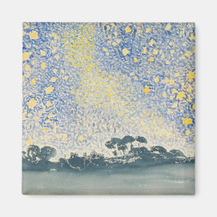 Aimant Paysage avec des étoiles