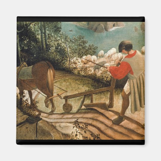 Aimant Paysage avec la chute d'Icarus (Devant)