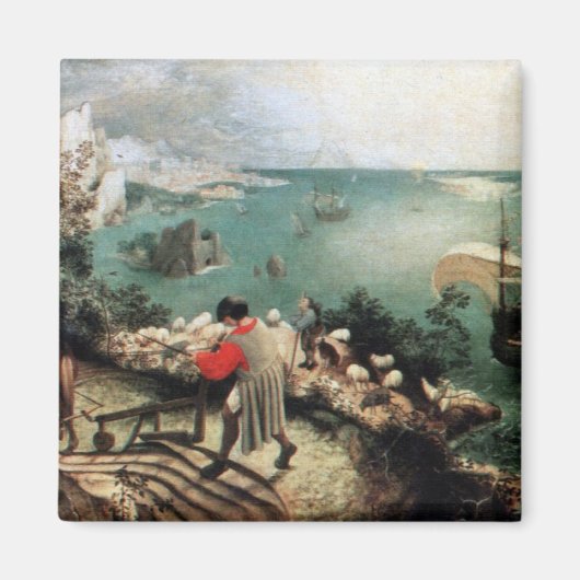 Aimant Paysage avec la chute d'Icarus - 1558 (Devant)