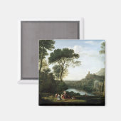 Aimant Paysage avec la Nymph Egeria (Recto/Verso)