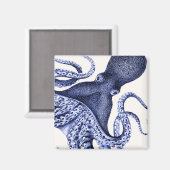 Aimant Paysage Bleu Octopus (Recto/Verso)