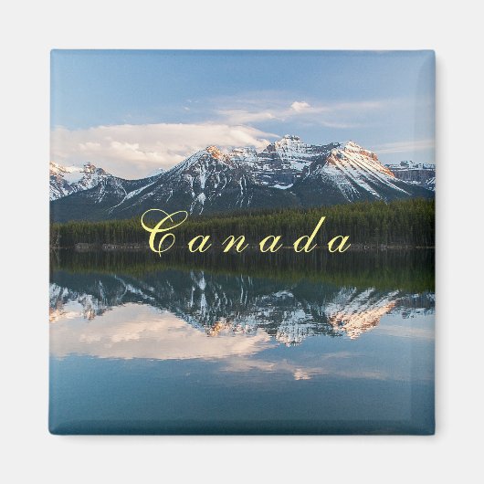 Aimant Paysage canadien (Devant)