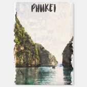 Aimant Paysage côtier tropical de Phuket Thaïlande (Recto)