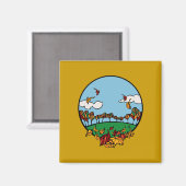 Aimant Paysage d'automne (Recto/Verso)