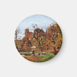 Aimant Paysage D'Automne, Près De Pontoise,