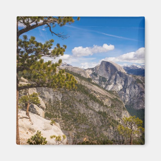Aimant Paysage de Half Dome, Californie (Devant)