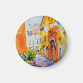 Aimant Paysage de la ruelle (Devant)