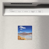 Aimant Paysage de l'Altiplano avec volcan en Bolivie (In Situ (Lave-vaisselle))